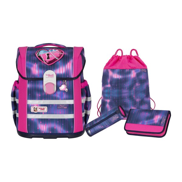 McNeill ERGO MAC Pearl Schulranzen Set 4tlg.